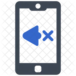 Mobile Mute  Icon