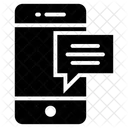 Mobile Nachricht  Symbol