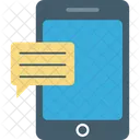 Mobile Nachricht  Symbol