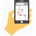 Google Maps Map Application Mobile App Icon