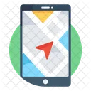 Mobile Navigation Mobile Location Mobile Direction Icon