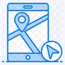 Mobile Navigation Mobile Location Mobile Gps Icon