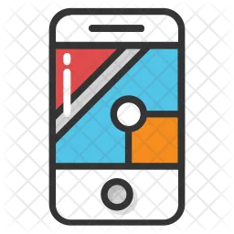 Mobile Navigation App  Icon