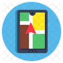 Mobile Navigation Cursor Smartphone Navigation Cursor Phone Navigation Cursor Icon