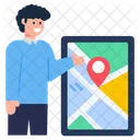 Phone Navigation Mobile Location Gps Icon