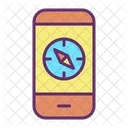Mcompass Mobile Navigation Mobile Navigation Phone Navigation Icon