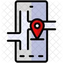 Mobile Navigation Navigation Smartphone Icône