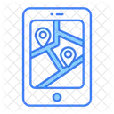 Mobile Navigation Location Icon