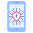 Mobile Network Security Icon
