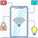Mobile Network Hotspot Mobile Wifi Icon