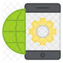 Mobile Network Setting Mobile Configuration Mobile Development Icon