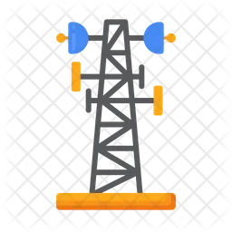 Mobile Network Tower  Icon