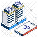 Mobile Networking Network Mobile Internet Icon