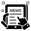 Mobile News Journals Magazine Icon