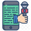 Mobile News Icon