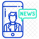Mobile Journalist Icon