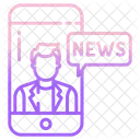 Mobile Journalist Icon