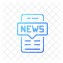 Journalism Gradient Icon