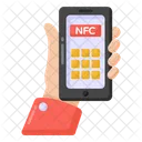 Near Field Communication Mobile Nfc Phone Nfc Icon