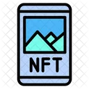 Mobile Nft Nft App Cryptocurrency Icon