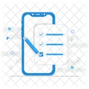 Mobile Notes Smartphone Notes Icon