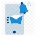 Mobile Notification Alert Email Icon