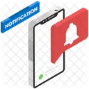 Mobile Notification Mobile Message Mobile Reminder Icon