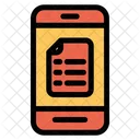 Mobile Notizen  Symbol