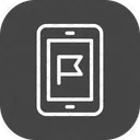 Mobile Online Destination Destination Route Icon