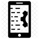 Softwareentwicklung App Entwicklung Mobile Einstellungen Symbol