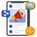 Mobile Paid Promotion  Icon