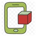 Mobile Parcel Mobile Package Online Package Icon