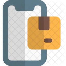 Mobile Parcel  Icon