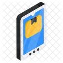 Mobile Parcel Mobile Box Mobile Package Icon