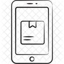 Mobile Package Online Package Mobile Delivery Icon