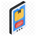 Mobile Parcel Mobile Package Online Package Icon