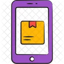 Mobile Package Online Package Mobile Delivery Icon