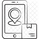 Mobile Delivery Online Package Mobile Package Icon