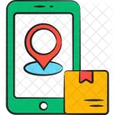 Mobile Delivery Online Package Mobile Package Icon