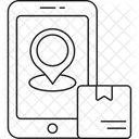 Mobile Delivery Online Package Mobile Package Icon