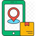 Mobile Delivery Online Package Mobile Package Icon