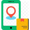 Mobile Delivery Online Package Mobile Package Icon