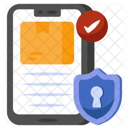 Mobile Parcel Security  Icon