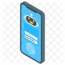 Mobile Password Security Smartphone Lock Digital Security Icon