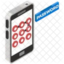 Mobile Password Mobile Lock Mobile Security Icon
