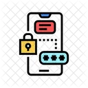 Smartphone Password Color Icon