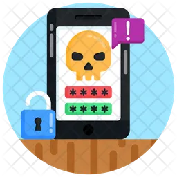 Mobile Password Hacking  Icon