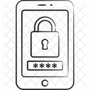 Mobile Password Mobile Security Security Icon