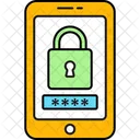 Mobile Password Mobile Security Mobile Lock Icon