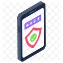 Mobile Password  Icon